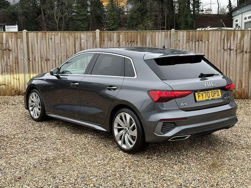 Used Audi A3 Sportback S-Line 150 HP (110 kW) 2020 Grey Hatchback