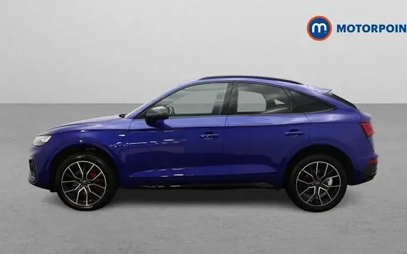 Used Audi Q5 Sportback Black Edition 204 HP (150 kW) 2023 Blue SUV