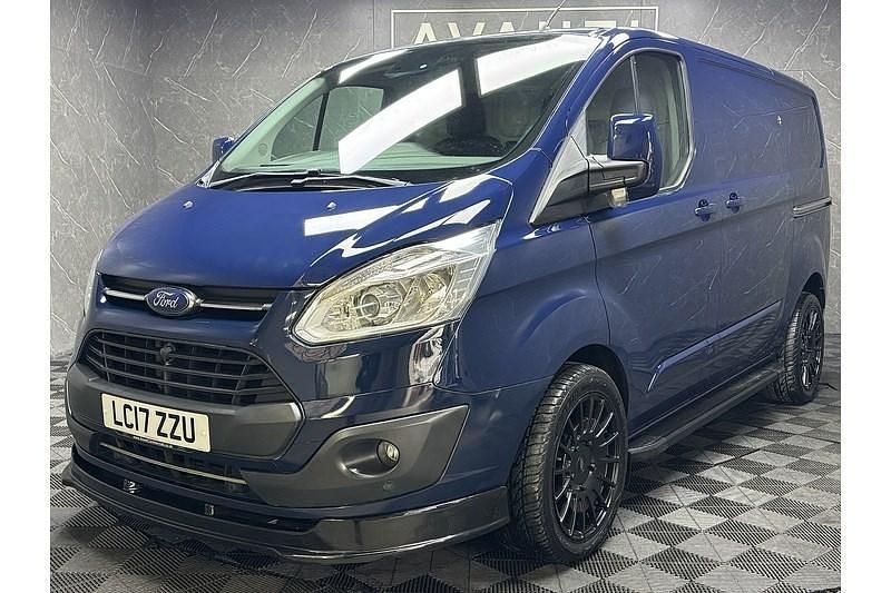 Used Ford Transit Custom Trend 130 HP (95 kW) 2017 Blue Van