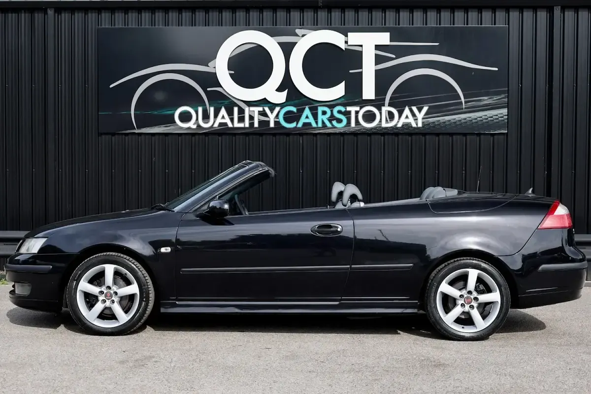 Used Saab 9-3 Vector 147 HP (108 kW) 2005 Black Cabriolet
