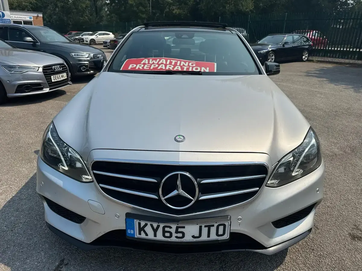 Used Mercedes E350 Premium 2015 Silver Sedan