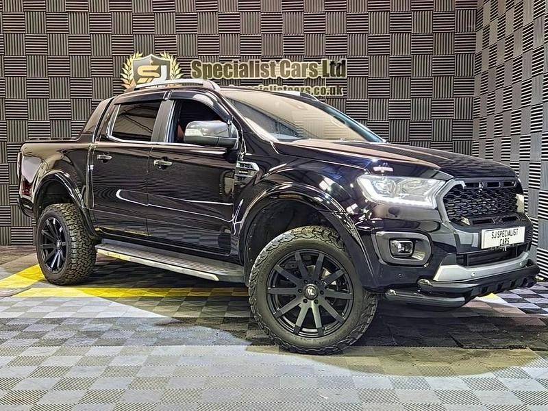 Black Used 2019 Ford Ranger Wildtrack Pickup | £18,995 (Expensive) - Image 1/4