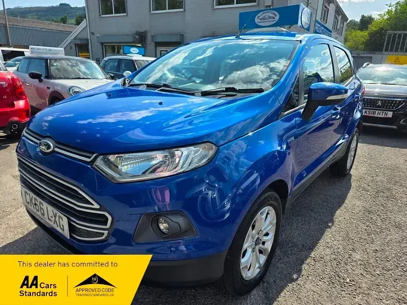 Used Ford Ecosport Zetec 2016 Blue SUV