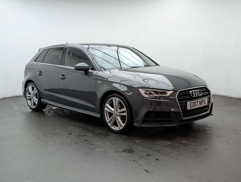 Used Audi A3 Sportback S-Line 150 HP (110 kW) 2017 Grey Hatchback