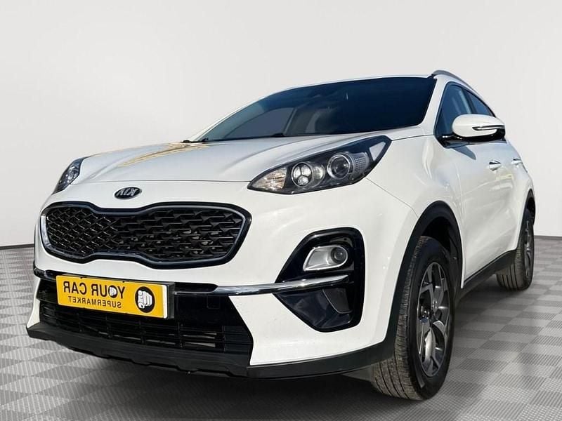 Begagnad Kia Sportage 130 HK (95 kW) 2019 Vit SUV