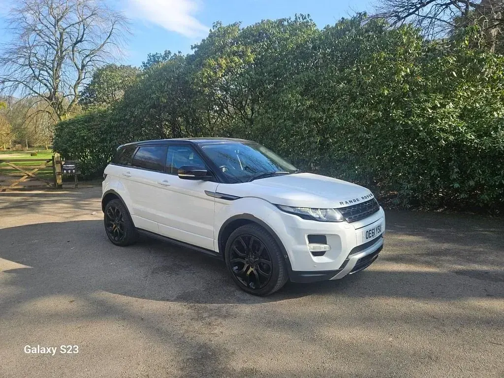 Gebraucht Land Rover Range Rover evoque Dynamic 190 PS (139 kW) 2011 Weiß SUV