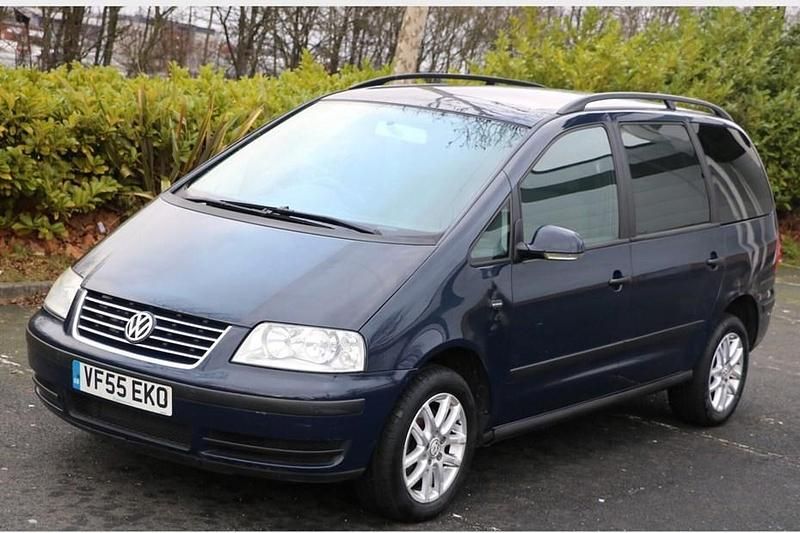 Blue Used 2005 VW Sharan SE MPV | £3,499 - Image 1/1