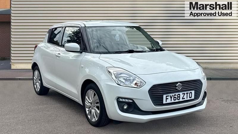 White Used 2018 Suzuki Swift SZ-T Hatchback | £8,922 (Fair price) - Image 1/4