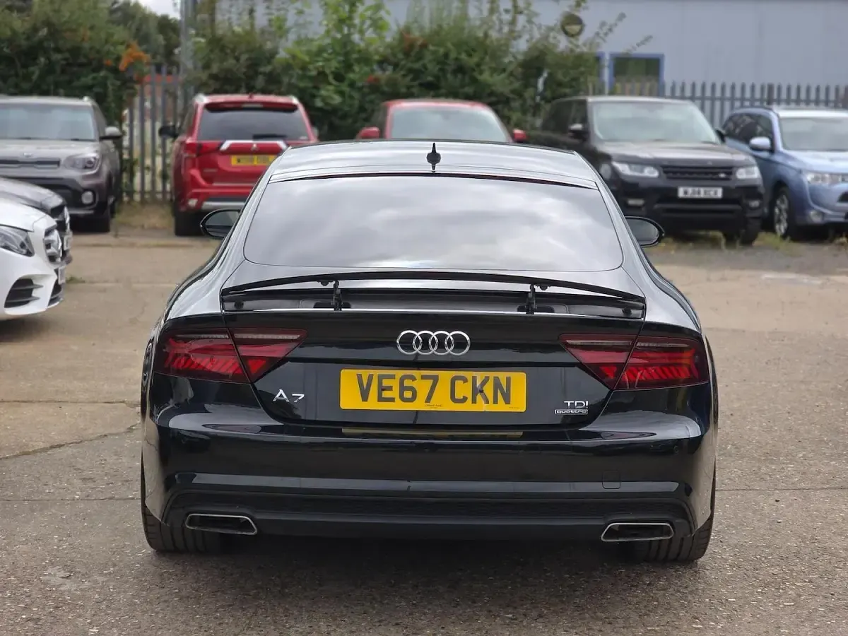 Used Audi A7 Black Edition 2017 Black Hatchback