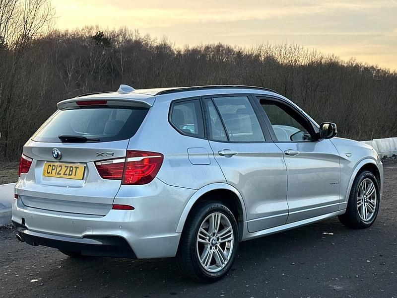 Used BMW X3 M Sport 181 HP (133 kW) 2012 Silver SUV