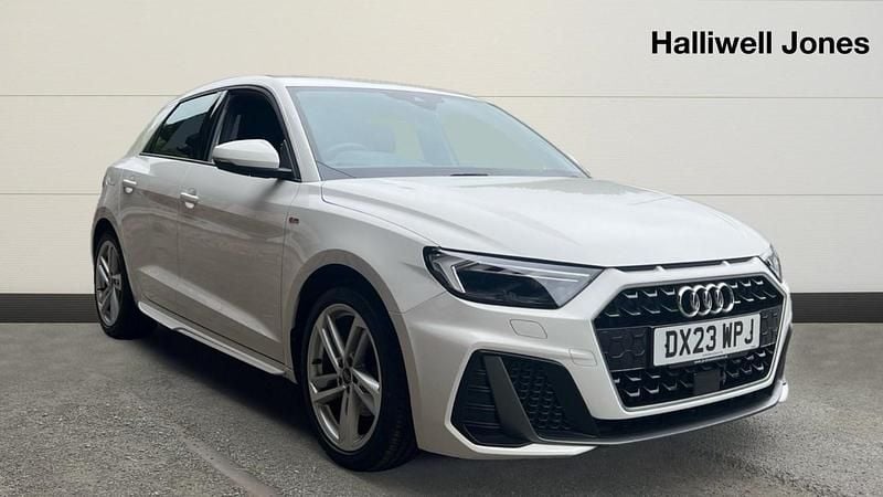 White Used 2023 Audi A1 Sportback S-Line Hatchback | £17,395 (Good price) - Image 1/4
