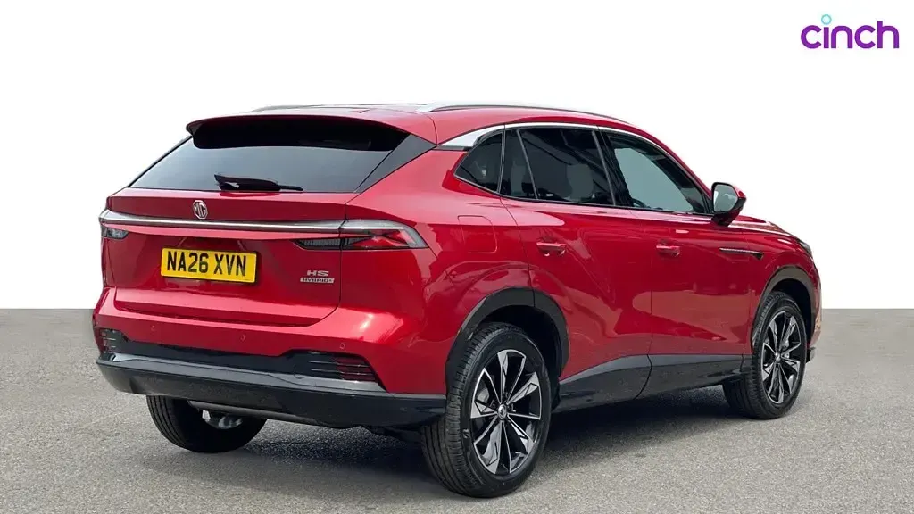 New MG HS 2026 Red SUV
