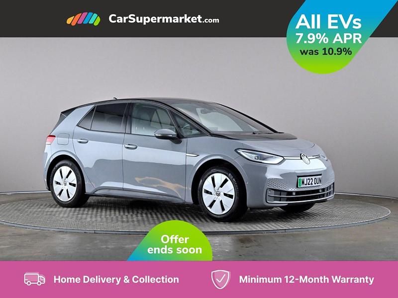 Grey Used 2022 VW ID.3 Pro Performance Hatchback | £15,797 (Fair price) - Image 1/4