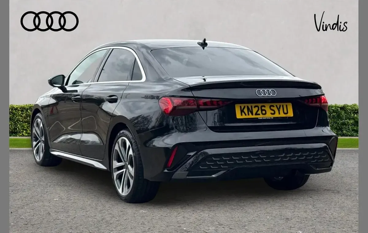 Used Audi A3 S-Line 113 HP (83 kW) 2026 Black Sedan