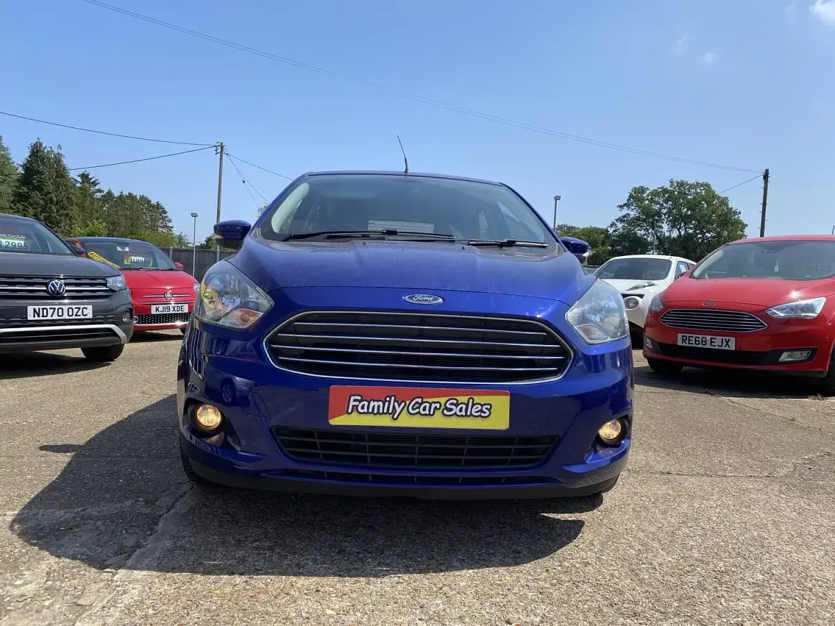 Used Ford Ka Plus Zetec 2016 Blue Hatchback