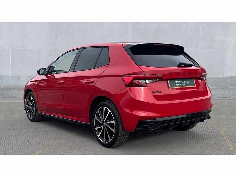 Used Skoda Fabia Monte Carlo 116 HP (85 kW) 2025 Velvet red Hatchback