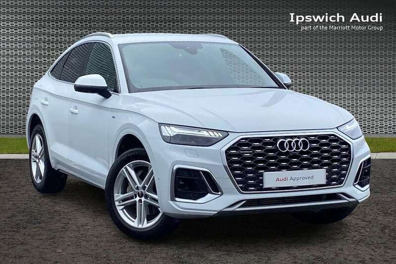 White Used 2024 Audi Q5 Sportback S-Line SUV | £38,888 (Super price) - Image 1/4