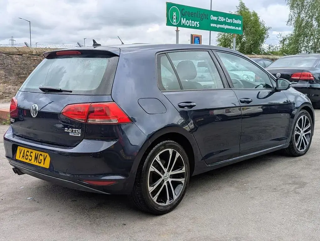Used VW Golf VII Match 2015 Blue Hatchback