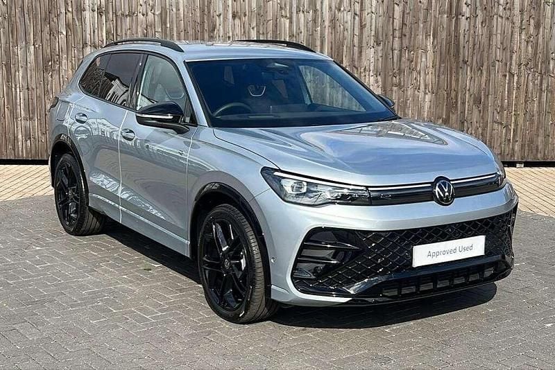 Silver Used 2025 VW Tiguan R-line SUV | £36,299 (Expensive) - Image 1/4