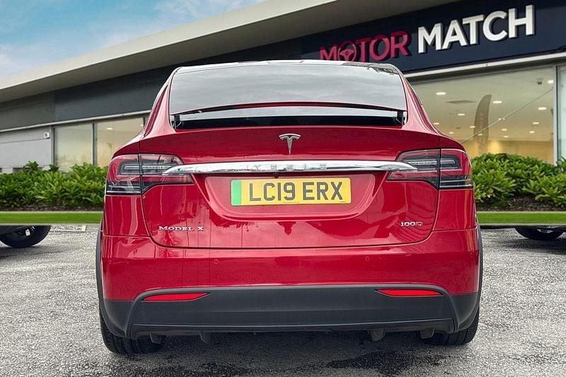 Used Tesla Model X 448 kW (610 HP) 2019 Red SUV