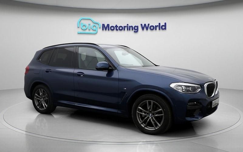 Used BMW X3 M Sport 190 HP (139 kW) 2020 Blue SUV