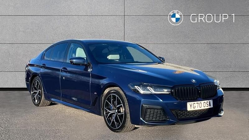 Used BMW 530e M Sport 288 HP (211 kW) 2021 Blue