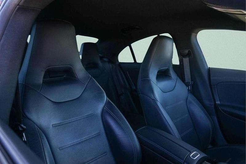 Used Mercedes CLA200 AMG line 163 HP (119 kW) 2022 Blue Coupe