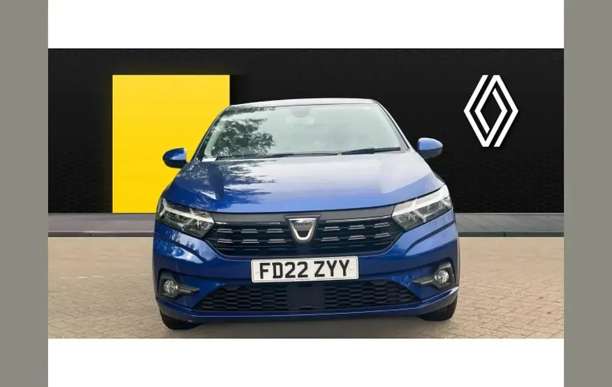 Used Dacia Sandero Comfort 90 HP (66 kW) 2022 Blue Hatchback