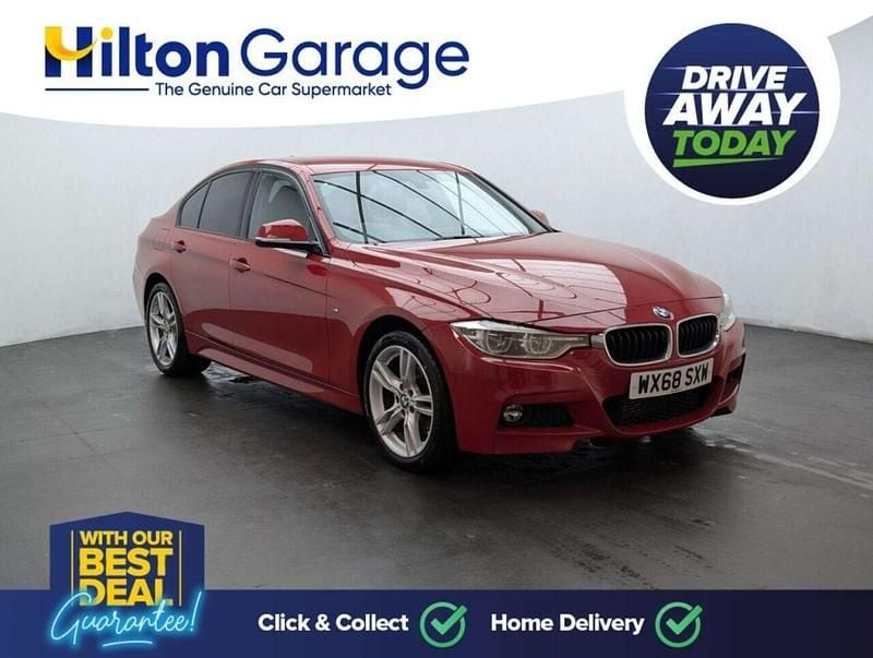 Used BMW 320 M Sport 190 HP (139 kW) 2018 Red Sedan