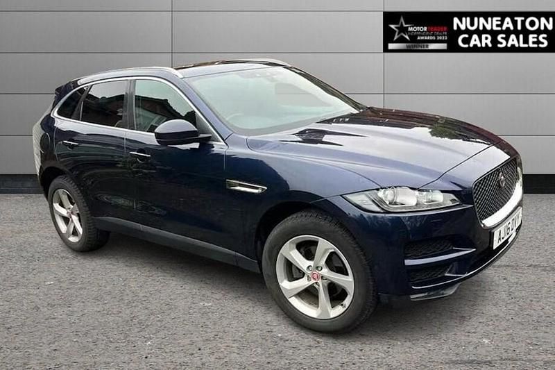 Used Jaguar F-Pace Portfolio 180 HP (132 kW) 2016 Blue SUV