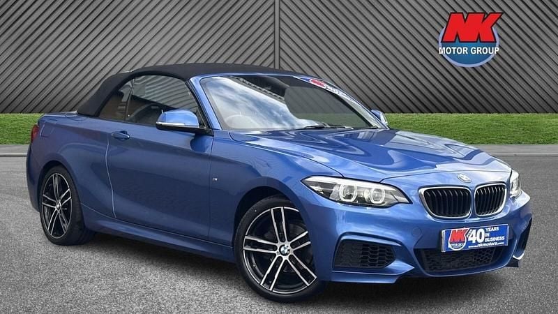 Blue Used 2020 BMW 218 M Sport Cabriolet | £12,999 (Fair price) - Image 1/4