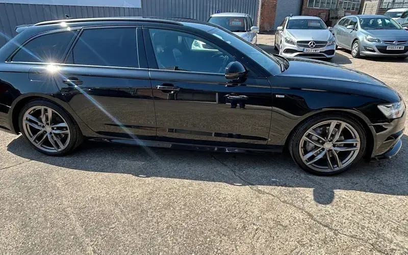 Used Audi A6 Black Edition 272 HP (200 kW) 2016 Black Estate