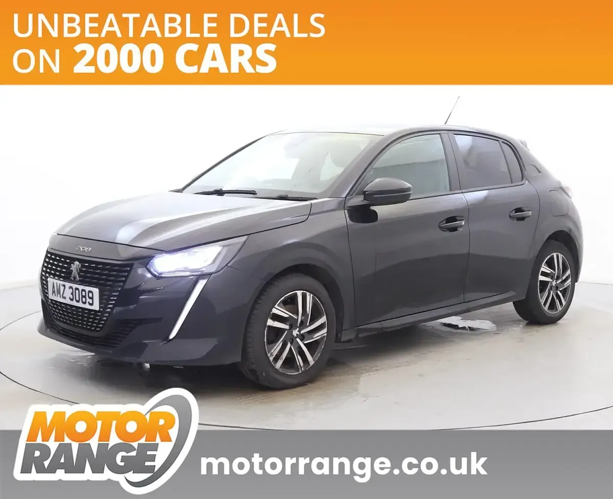 Used Peugeot 208 Active+ 100 HP (73 kW) 2023 Black Hatchback