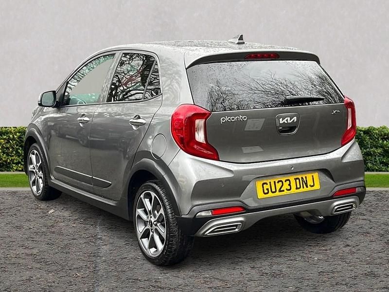Used Kia Picanto X-Line 66 HP (48 kW) 2023 Astro grey Hatchback