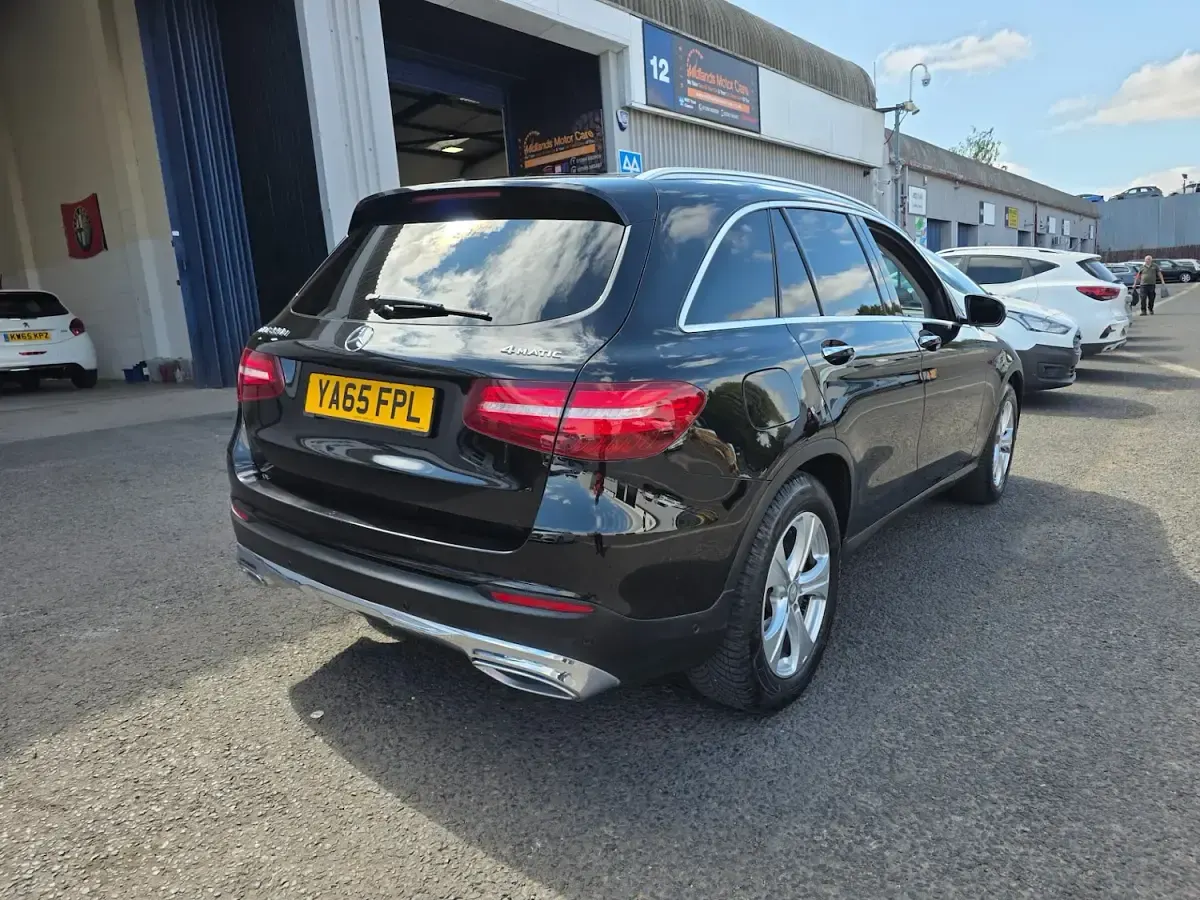 Used Mercedes GLC220 Premium 167 HP (122 kW) 2016 Black SUV