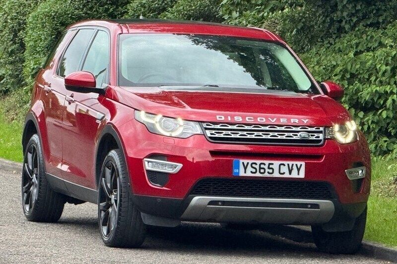 Red Used 2015 Land Rover Discovery Sport HSE Luxury SUV | £9,995 (Good price) - Image 1/1