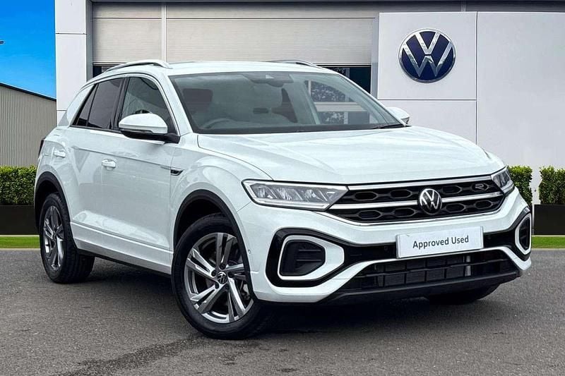 White Used 2025 VW T-Roc R-line SUV | £28,989 (Fair price) - Image 1/4