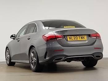 Used Mercedes A200 AMG line 163 HP (119 kW) 2020 Grey Sedan