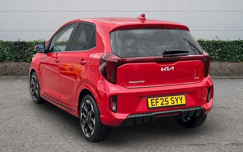 Used Kia Picanto GT-Line S 77 HP (56 kW) 2024 Red Hatchback