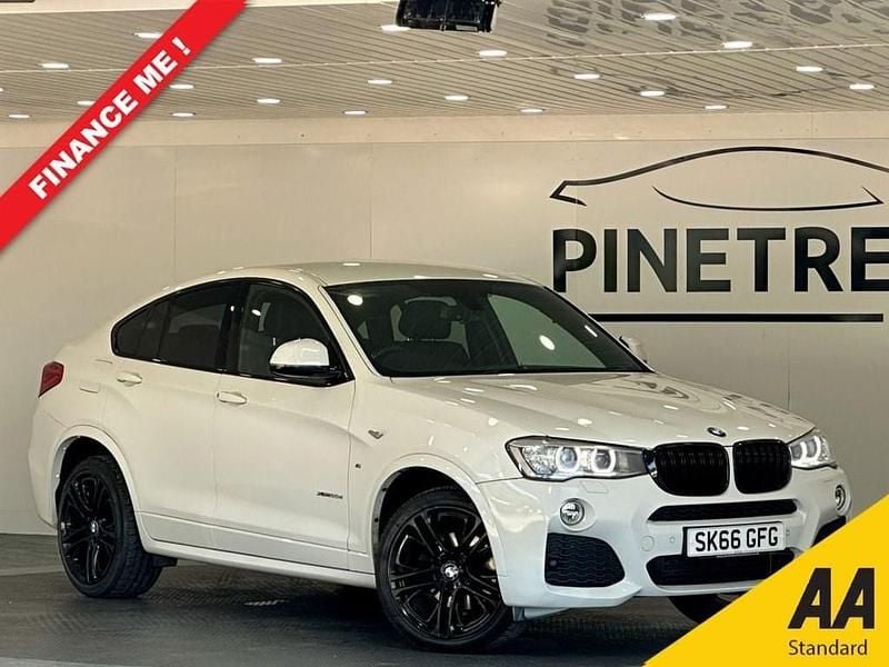 White Used 2016 BMW X4 M Sport SUV | £16,299 (Fair price) - Image 1/3