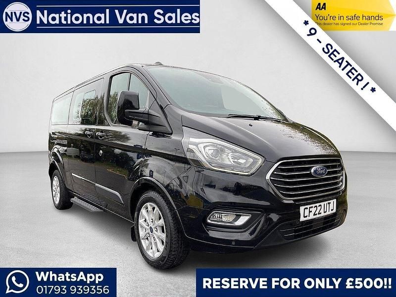 Black Used 2022 Ford Tourneo Titanium MPV | £18,990 (Good price) - Image 1/4