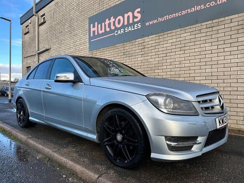 Silver Used 2013 Mercedes C250 AMG Sedan | £5,695 (Fair price) - Image 1/4