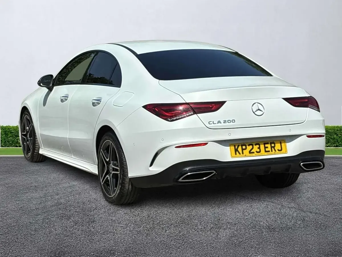 Used Mercedes CLA200 AMG Line Premium 2023 White Coupe