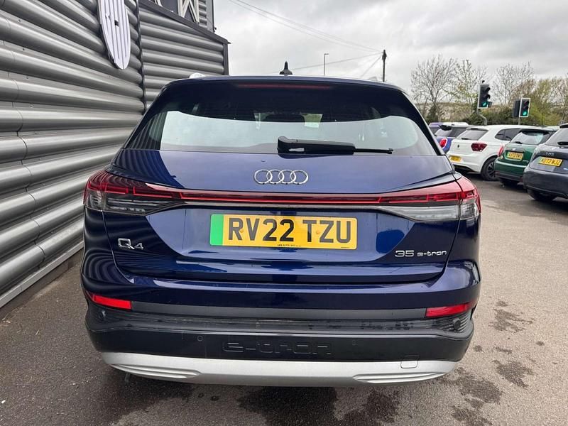 Used Audi Q4 e-tron Sport 125 kW (170 HP) 2022 Blue SUV