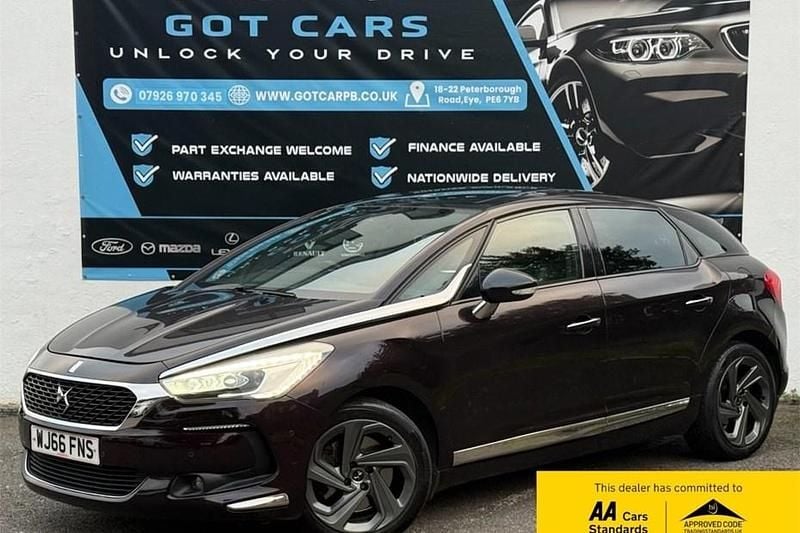 Mauve/purple Used 2016 DS Automobiles DS5 Prestige Hatchback | £6,750 - Image 1/1