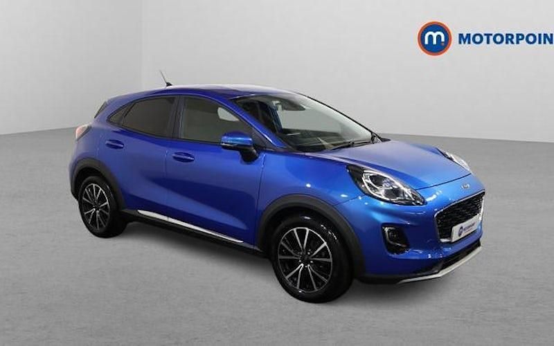 Used Ford Puma Titanium 125 HP (91 kW) 2023 Blue SUV