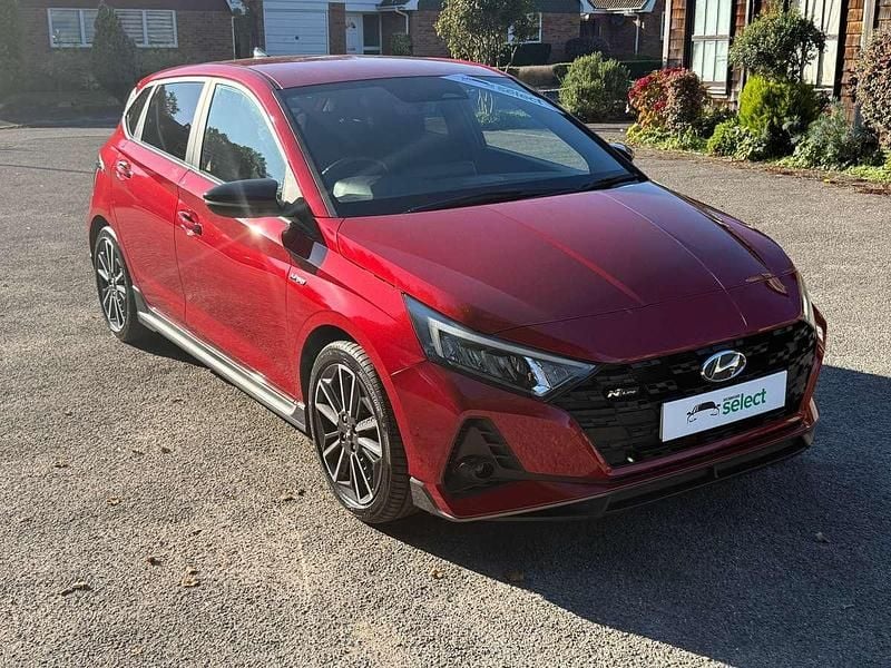 Red Used 2022 Hyundai i20 N Line Hatchback | £17,300 (Fair price) - Image 1/4