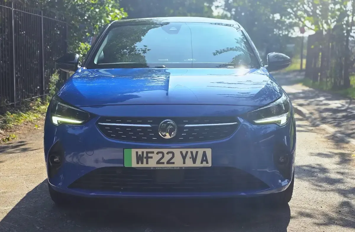 Used Vauxhall Corsa-e Elite 100 kW (136 HP) 2022 Blue Hatchback