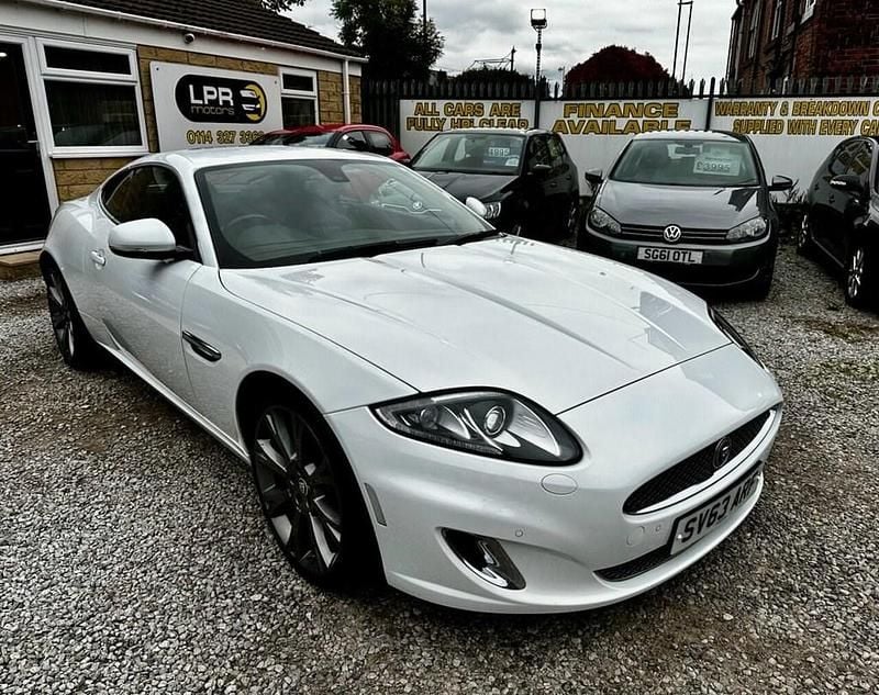 White Used 2013 Jaguar XK Coupe | £17,995 (Fair price) - Image 1/4