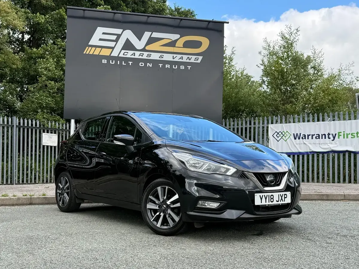 Used Nissan Micra Acenta Limited Edition 90 HP (66 kW) 2018 Black Hatchback